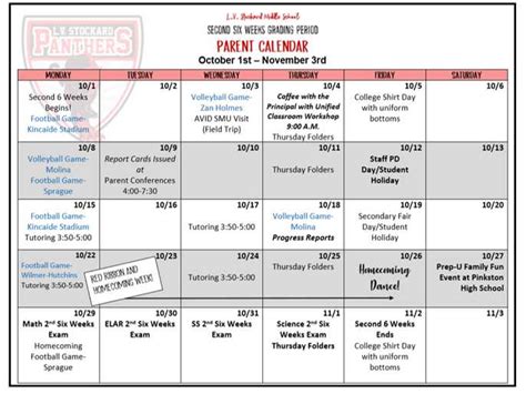 lv stockard middle school calendar